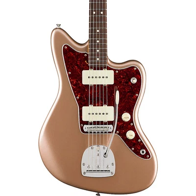 Guitarra Fender American Professional Classic Jazzmaster RW FB Desteñida Firemist Dorada Foto 1 de 4