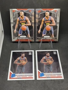 Bruno Fernando 4 RC Lot 2019-20 NBA Hawks Rookie. 2x Prizm #277. 2x Optic #177 - Picture 1 of 7