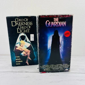 Child of Darkness Child of Light + The Guardian Horror VHS Bundle TESTED READ - Picture 1 of 18