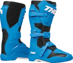 Stivali Moto Cross THOR Blitz XR 2024 Blu Yamaha Offroad Gomma Adulto Enduro mx - Imagen 1 de 7
