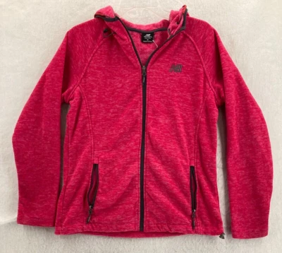 Sudadera con capucha New Balance para mujer bolsillos medianos cordón cremallera completa Foto 1 de 4