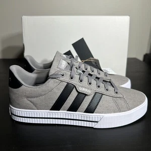 Adidas Daily 3.0 Low Men’s Size 9 Casual Lifestyle Shoes Gray Black FW3270 - Picture 1 of 11