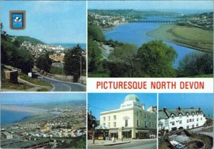 Postcard PICTURESQUE NORTH DEVON QUAY HOUSE QUAY HOUSE Water Property AA07182 - Picture 1 of 2