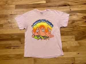Camiseta Patrick Nickelodeon "I Have No Idea" Bob Esponja Rosa Para Hombre Talla Mediana - Imagen 1 de 11