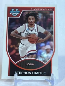 2023-24 Bowman U Chrome Stephon Castle 2007-08 Throwback Refractor 07B-14 - Picture 1 of 2