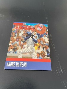 1991 Pepsi-Cola Baseball #2 Andre Dawson - Chicago Cubs - HOF  EX-MT