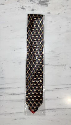 Italo Ferretti Multicolored Tie - Green, Yellow & Maroon Designer Silk - Image 1 of 3