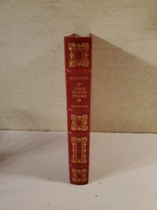 John Donne Poems - Franklin Library 1982 1st Edition Leather Golden Edges B220 - Picture 1 of 8