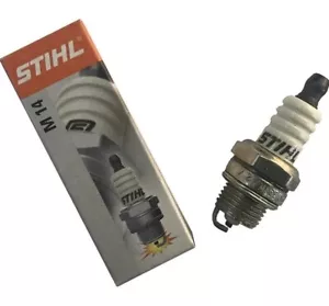 Pack of 2 Stihl M14 Spark Plugs for Trimmers Chainsaws 2-Stroke Engines MS TS - Picture 1 of 4