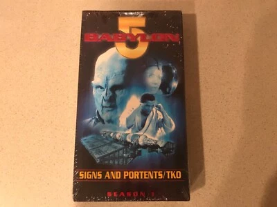 Babylon 5 Vol. 1.8 Signs and Portents/TKO (VHS, 1999) Michael O'Hare - Sealed - Image 1 of 4