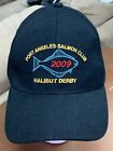 Port Angeles Salmon Club 2009 Vintage Cap Hat Snap Back Halibut Derby Black