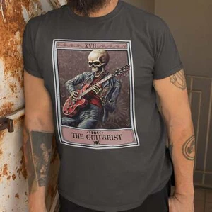 The Guitarist Tarot Card Shirt, E-Gitarrist Player - Bild 1 von 16