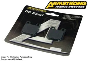 APRILIA RS 50 2007 ARMSTRONG ORGANIC GG REAR BRAKE PADS - Picture 1 of 1