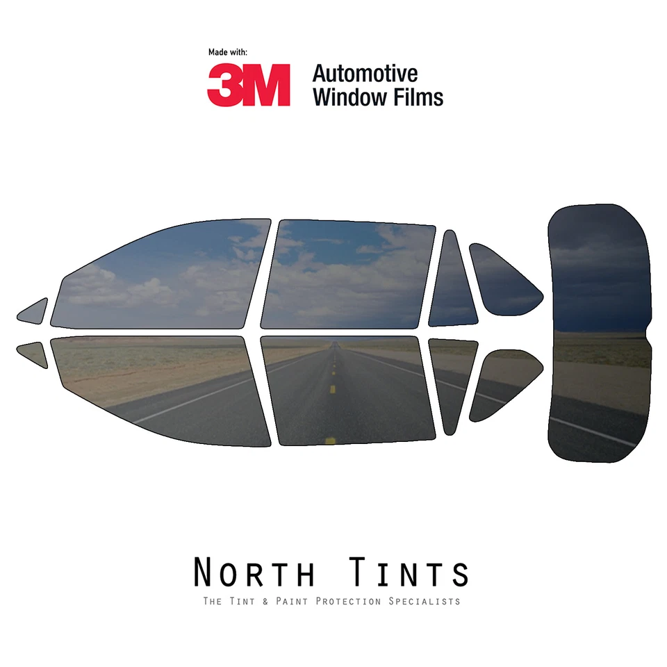 3M COLOR STABLE PreCut Window Tint Glass Film for Toyota Rav4 2019-2025 - Image 1 of 4