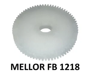 Ingranaggio in nylon per motoriduttore stufa a pellet Mellor FB1218 3 rpm - Picture 1 of 6