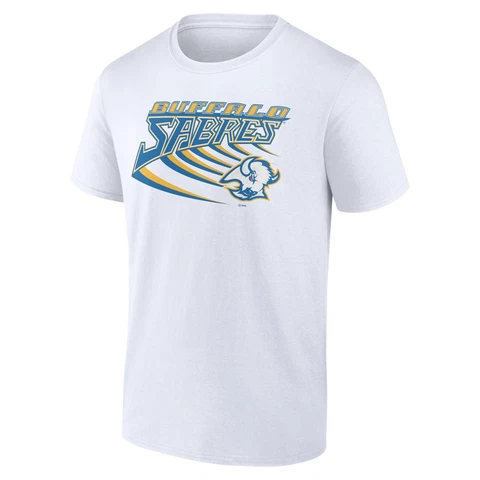Buffalo Sabres Ice Hockey Sport Team Unisex White T-shirt Gift For Fan All Size Cover