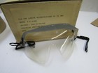 Rommel Goggles Royal Canadian Air Force Post WW2 Anti Gas Eyeshields MK 3 1956