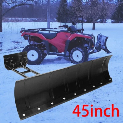 For King Quad 400/450/500/750 Steel Blade ATV UTV 45" inch Snow Plow Kits - Image 1 of 4