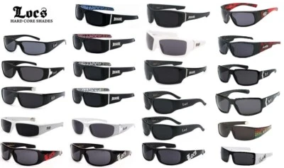 LOCS Sunglasses OG Original Gangster Hardcore Shades Cholo Biker Glasses - Image 1 of 2