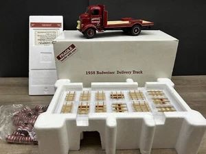 Danbury Mint 1938 Budweiser Beer GMC Stake Bed Delivery Truck 1:24 Scale Diecast - Picture 1 of 21