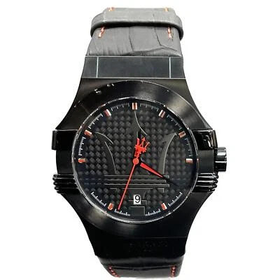 Reloj Maserati Potenza 42 mm acero esfera negra para hombre R8851108010 Foto 1 de 3