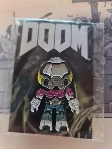 🆕 DOOM Guy Soldier Esmalte Commander Keen Pin Promo Original NUEVO 2019 PS4 Xbox - Imagen 1 de 1