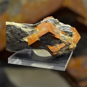 PIRITA LIMONITIZADA Agreda , Soria - SPAIN MINERAL COLECCION 9x5x4cms - Imagen 1 de 7