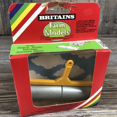 1980 Британская ферма желтый тяжелый ролик игрушка новый 9549 1:32 - Изображение 1 из 4