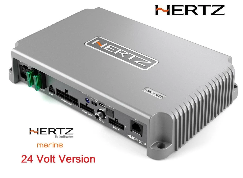 Hertz HMD8 DSP 24V - 8 Kanal Verstärker