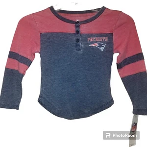 NWT New england patriots girls t-shirts size Xsmall 4/5 - Picture 1 of 3