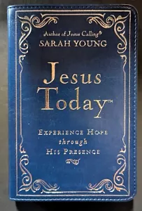 ⭐ Jesus Today Deluxe Edition Bible Study Devotional Sarah Young Leather Calling - Picture 1 of 4