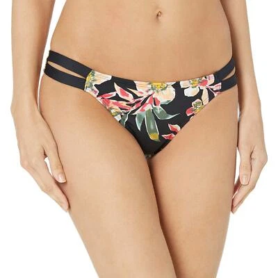 Roxy Women's Standard Surf Regular Swim Bottom, Anthracite Wonder Garden S, S - Image 1 of 2