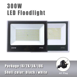 LED Flood Light 300W Spotlight 220V-240V IP66 Cool White Outdoor Security Lamp - Picture 1 of 9