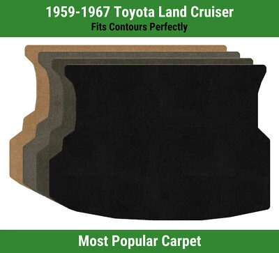 Lloyd Ultimat Cargo Carpet Mat for 1959-1967 Toyota Land Cruiser  - Image 1 of 4