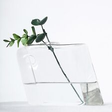 3 pcs Clear Rhombus Glass Wall Terrariums Vases Wedding Party Home Centerpieces