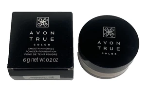 Avon True Color Smooth Minerals Powder Foundation Nude F0537 Sealed .02 oz - Picture 1 of 9