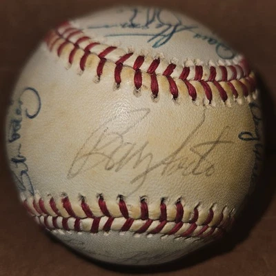 1986 CLIPPERS AUTOGRAPH BALL Signed Espino,Pulido,Stegman,DeJesus,Drabek,Frey+24 - Image 1 of 4