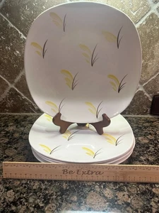 Earlton 10" Plates Hand-Painted MCM (Set of 4) - Picture 1 of 4