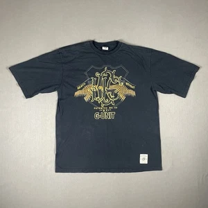 Vintage G-Unit T-Shirt Mens 2XL Double Sided Y2K Streetwear 50 Cent Hip-Hop RARE - Picture 1 of 12