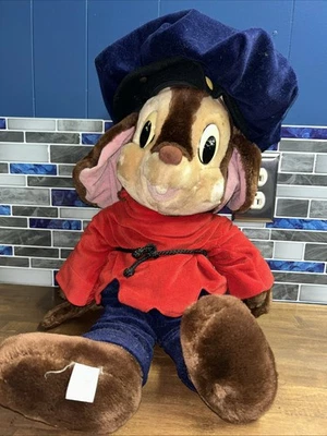 Muñeca de peluche vintage 1986 Fievel Goes West An American Tail 22" ratón Sears medieval Foto 1 de 4