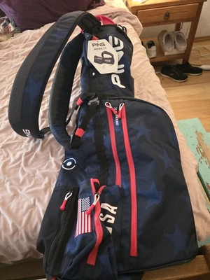 Bolsa de Transporte Ping Moonlite Doble Correa Diseño Patriótico Foto 1 de 4