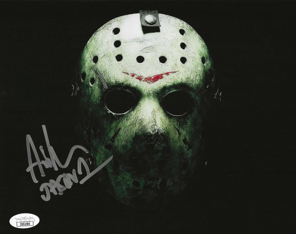 阿里·雷曼亲笔签名第13届恐怖星期五8x10照片JSA认证 — 第 1/1 张图片