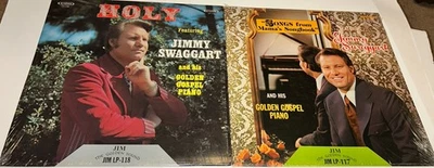Jimmy Swaggart 2 LP Lot Holy/Song’s From Mama’s Songbook LPs 22S11 Foto 1 de 3