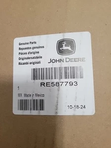 Elemento de filtro de aire primario John Deere OEM - RE587793 - Imagen 1 de 1