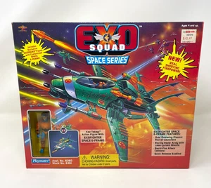 EXO-SQUAD Space Series Kaz Takagi Figure w/ ExoFighter E-Frame 1994 New in Box - Picture 1 of 4