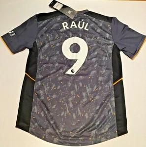 Wolverhampton Wolves Away Grey Jersey Shirt Castore 2021/2022 S-2XL Raul #9 NWT - Picture 1 of 8