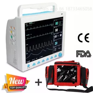 CONTEC CMS8000 ICU Vital Signs Patient Monitor 12.1 inch Multi-parameter+Handbag - Picture 1 of 15