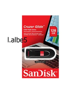 SanDisk Cruzer Glide 128GB 128G USB Flash Thumb Drive Pen CZ60 USB 2.0 Retail - Picture 1 of 1