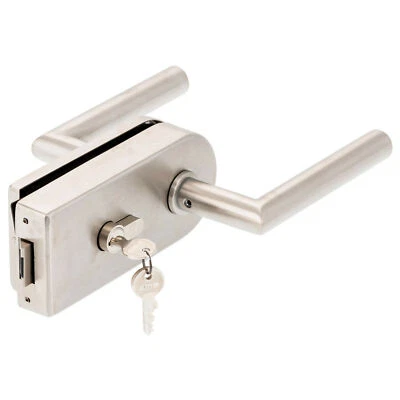 Glastürschloss D PZ ohne Bänder Edelstahl Glastürbeschlag +PZ New Orleans - Bild 1 von 4