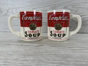 Campbell Tomaten Suppentassen Tassen 70er Vintage Cozy Keramik Herbst Winter Kaffee - Bild 1 von 11